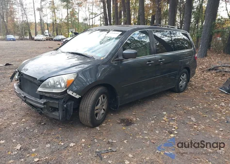 2006 Honda Odyssey Ex-L from USA, damaged, VIN 5FNRL38766B075474